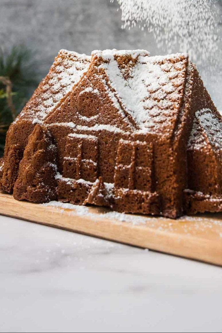 Ginger house cake or bundlt cake